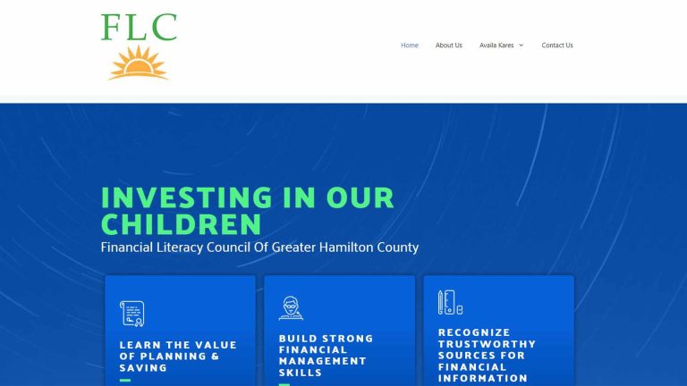 Financial Literacy Council of Greater Hamilton County website