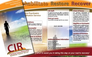 Central Iowa Recovery brochure      