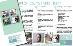 Hamilton County Public Health brochure      