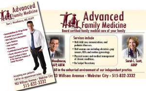 Advanced Family Medicine print ad      